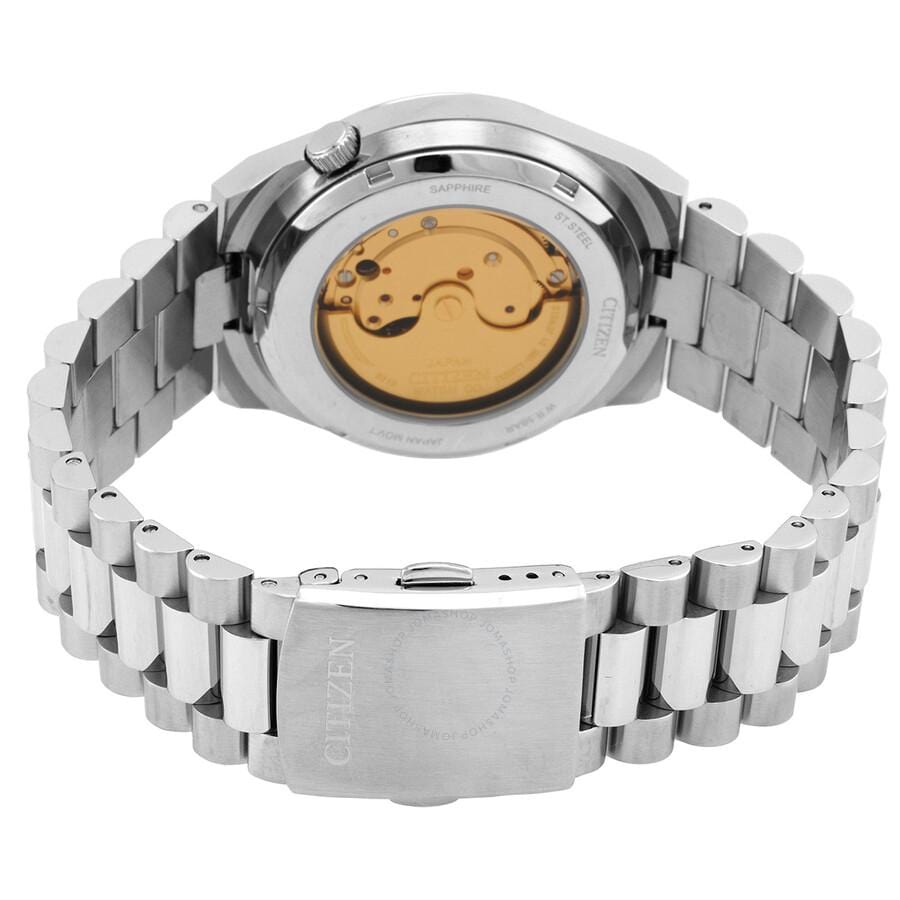 Buy Shop Citizen Tsuyosa Automatic Black Dial Silver Steel Strap Watch For Men - NJ0150-81E USA Online