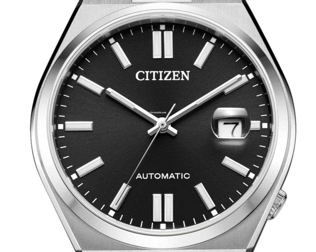 Buy Shop Citizen Tsuyosa Automatic Black Dial Silver Steel Strap Watch For Men - NJ0150-81E USA Online