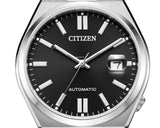 Buy Shop Citizen Tsuyosa Automatic Black Dial Silver Steel Strap Watch For Men - NJ0150-81E USA Online
