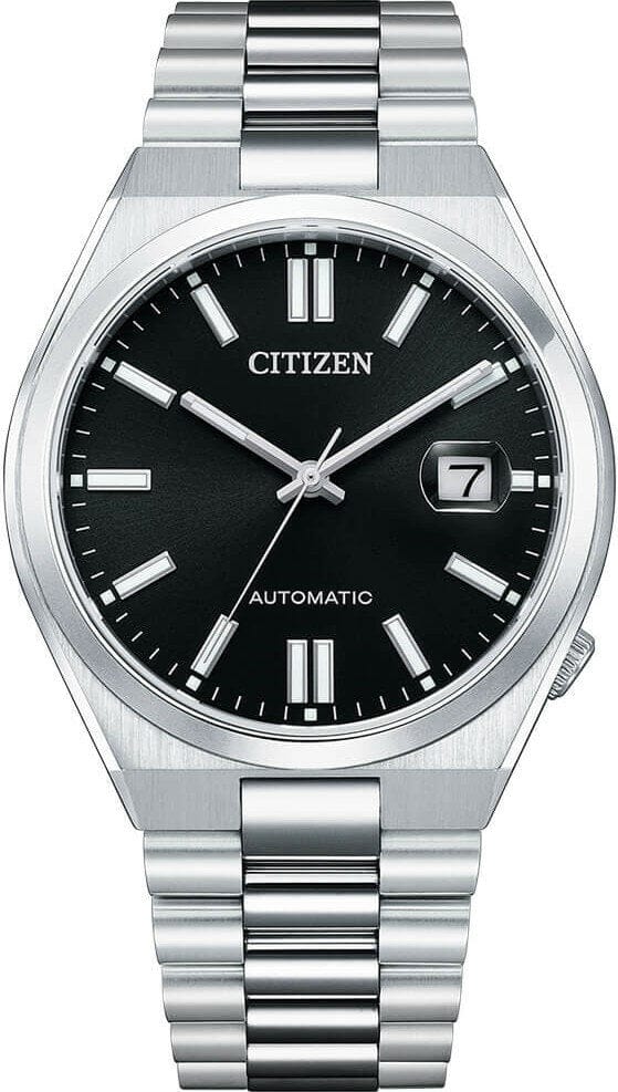 Buy Shop Citizen Tsuyosa Automatic Black Dial Silver Steel Strap Watch For Men - NJ0150-81E USA Online