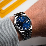 Buy Shop Citizen Tsuyosa Automatic Blue Dial Silver Steel Strap Watch For Men - NJ0150-81L USA Online