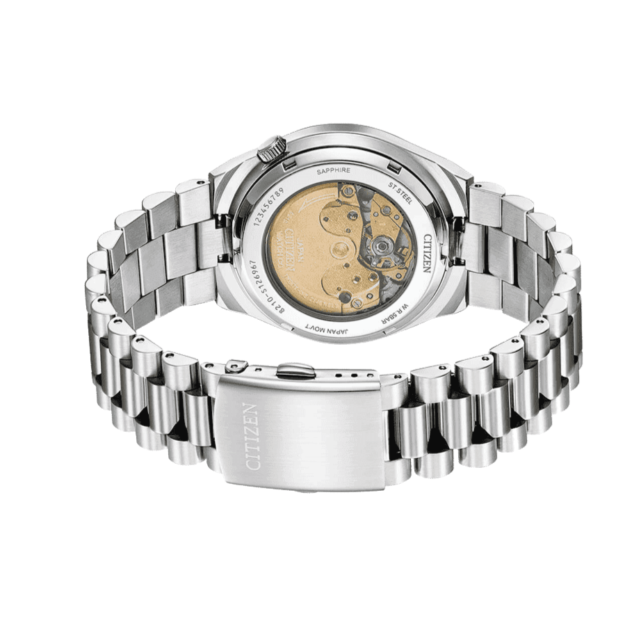 Buy Shop Citizen Tsuyosa Automatic Blue Dial Silver Steel Strap Watch For Men - NJ0150-81L USA Online