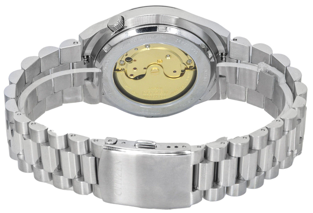 Buy Shop Citizen Tsuyosa Automatic Blue Dial Silver Steel Strap Watch For Men - NJ0150-81L USA Online