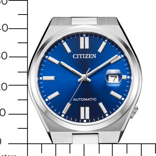 Buy Shop Citizen Tsuyosa Automatic Blue Dial Silver Steel Strap Watch For Men - NJ0150-81L USA Online