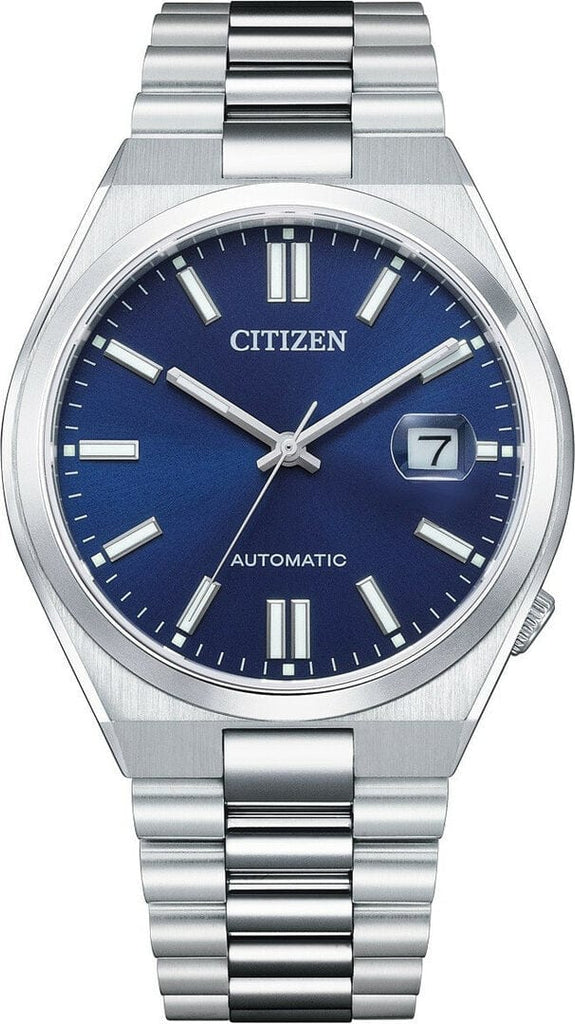 Buy Shop Citizen Tsuyosa Automatic Blue Dial Silver Steel Strap Watch For Men - NJ0150-81L USA Online