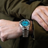 Buy Shop Citizen Tsuyosa Automatic Blue Dial Silver Steel Strap Watch For Men - NJ0151-88X USA Online