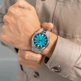 Buy Shop Citizen Tsuyosa Automatic Blue Dial Silver Steel Strap Watch For Men - NJ0151-88X USA Online