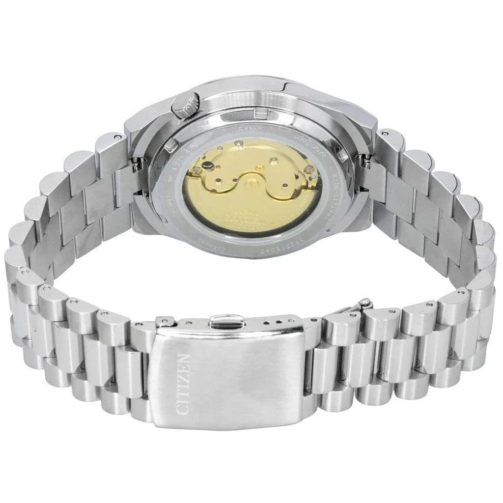 Buy Shop Citizen Tsuyosa Automatic Blue Dial Silver Steel Strap Watch For Men - NJ0151-88X USA Online