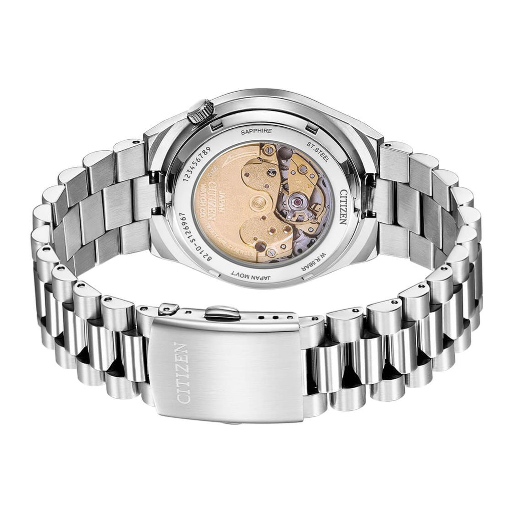 Buy Shop Citizen Tsuyosa Automatic Blue Dial Silver Steel Strap Watch For Men - NJ0151-88X USA Online