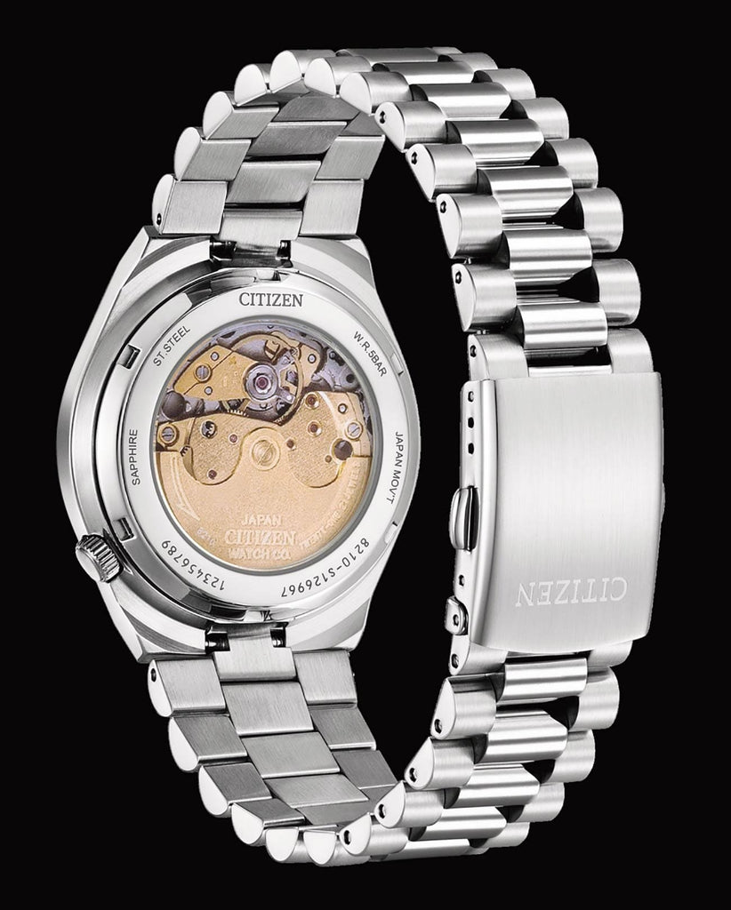 Buy Shop Citizen Tsuyosa Automatic Blue Dial Silver Steel Strap Watch For Men - NJ0151-88X USA Online