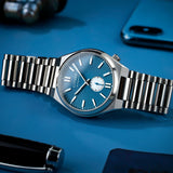 Buy Shop Citizen Tsuyosa Automatic Blue Dial Silver Steel Strap Watch For Men - NK5010-51L USA Online