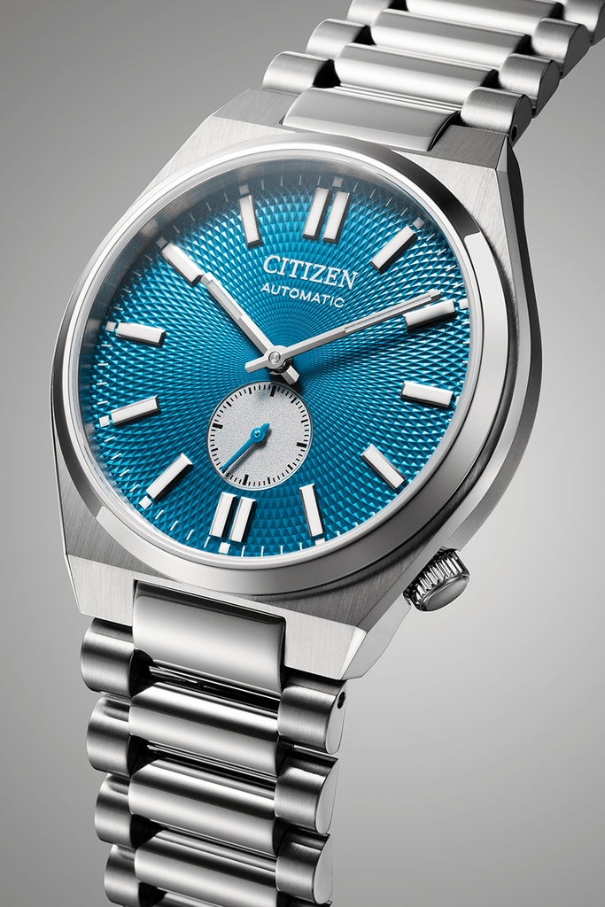 Buy Shop Citizen Tsuyosa Automatic Blue Dial Silver Steel Strap Watch For Men - NK5010-51L USA Online