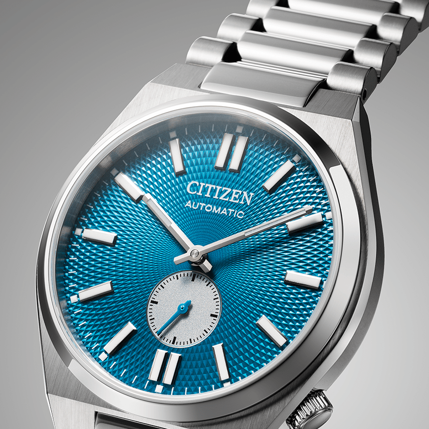 Buy Shop Citizen Tsuyosa Automatic Blue Dial Silver Steel Strap Watch For Men - NK5010-51L USA Online