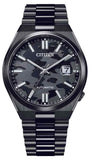 Buy Shop Citizen Tsuyosa Automatic Camouflage Black Dial Black Steel Strap Watch For Men - NJ0155-87E USA Online