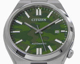 Buy Shop Citizen Tsuyosa Automatic Camouflage Green Dial Silver Steel Strap Watch For Men - NJ0159-86X USA Online