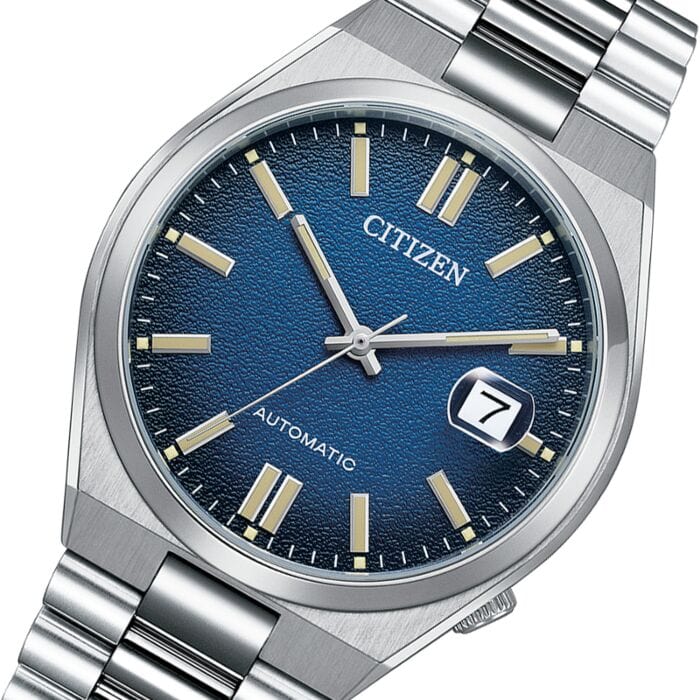 Buy Shop Citizen Tsuyosa Automatic Dark Blue Dial Silver Steel Strap Watch For Men - NJ0151-88L USA Online