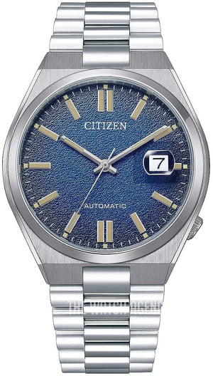Buy Shop Citizen Tsuyosa Automatic Dark Blue Dial Silver Steel Strap Watch For Men - NJ0151-88L USA Online