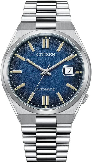 Buy Shop Citizen Tsuyosa Automatic Dark Blue Dial Silver Steel Strap Watch For Men - NJ0151-88L USA Online