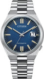 Buy Shop Citizen Tsuyosa Automatic Dark Blue Dial Silver Steel Strap Watch For Men - NJ0151-88L USA Online