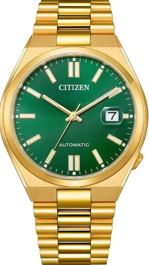 Buy Shop Citizen Tsuyosa Automatic Green Dial Gold Steel Strap Watch For Men - NJ0152-51X USA Online