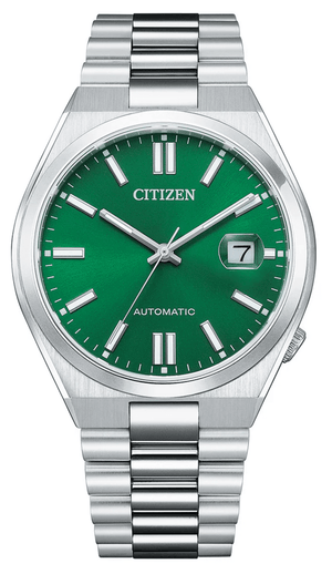 Buy Shop Citizen Tsuyosa Automatic Green Dial Silver Steel Strap Watch For Men - NJ0150-81X USA Online