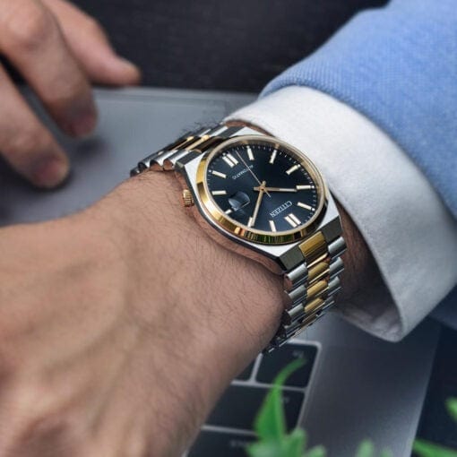 Buy Shop Citizen Tsuyosa Automatic Grey Dial Two Tone Steel Strap Watch For Men - NJ0154-80H USA Online