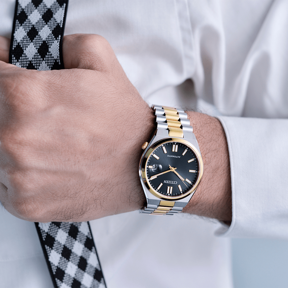 Buy Shop Citizen Tsuyosa Automatic Grey Dial Two Tone Steel Strap Watch For Men - NJ0154-80H USA Online