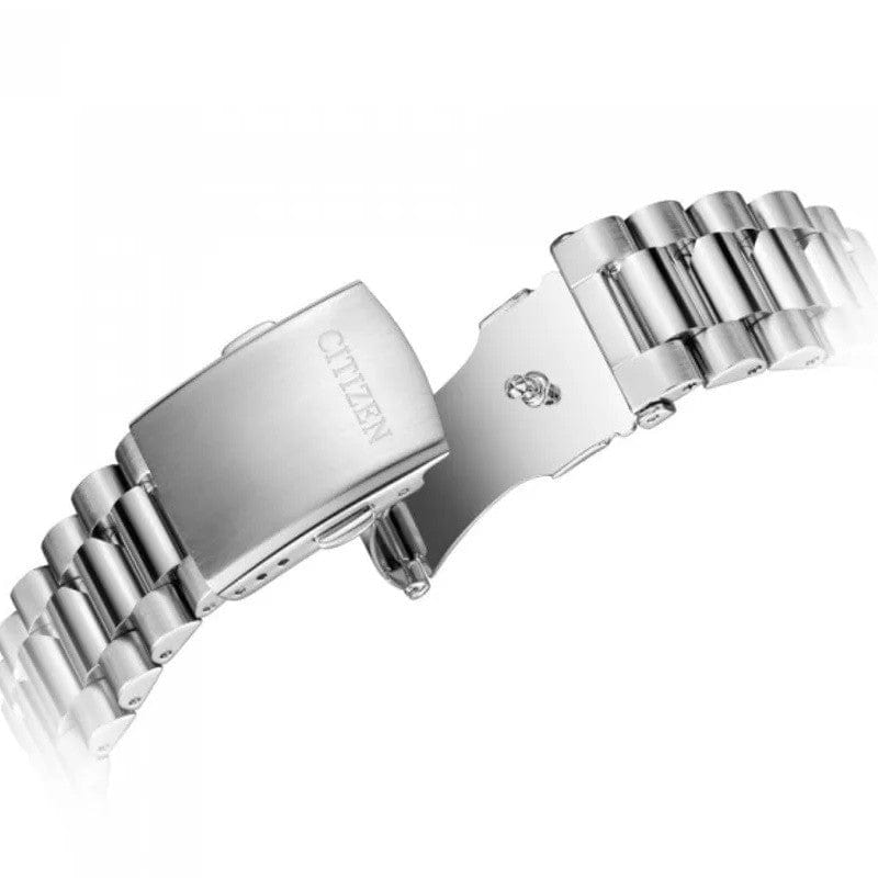 Buy Shop Citizen Tsuyosa Automatic Orange Dial Silver Steel Strap Watch For Men - NJ0151-88Z USA Online