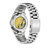 Buy Shop Citizen Tsuyosa Automatic Orange Dial Silver Steel Strap Watch For Men - NJ0151-88Z USA Online