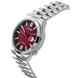 Buy Shop Citizen Tsuyosa Automatic Red Dial Silver Steel Strap Watch For Men - NJ0150-56W USA Online