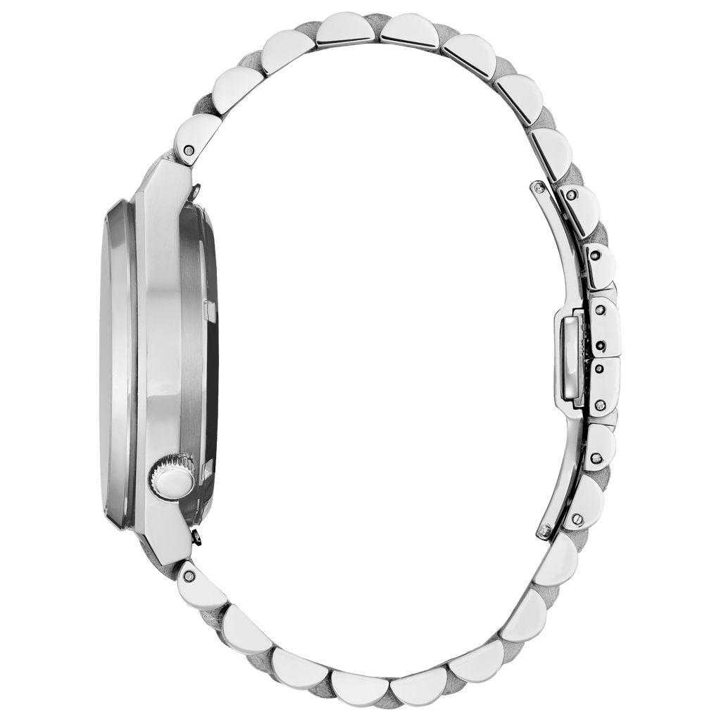 Buy Shop Citizen Tsuyosa Automatic Titanium Yellow Dial Silver Steel Strap Watch For Men - NK5010-51X USA Online