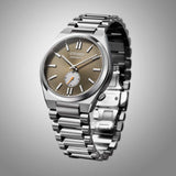 Buy Shop Citizen Tsuyosa Automatic Titanium Yellow Dial Silver Steel Strap Watch For Men - NK5010-51X USA Online