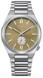 Buy Shop Citizen Tsuyosa Automatic Titanium Yellow Dial Silver Steel Strap Watch For Men - NK5010-51X USA Online