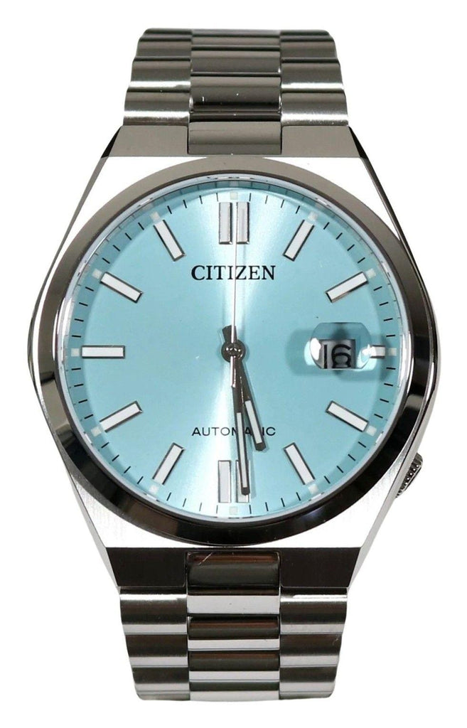 Buy Shop Citizen Tsuyosa Automatic Turquoise Dial Silver Steel Strap Watch For Men - NJ0151-88M USA Online
