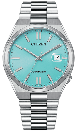Buy Shop Citizen Tsuyosa Automatic Turquoise Dial Silver Steel Strap Watch For Men - NJ0151-88M USA Online