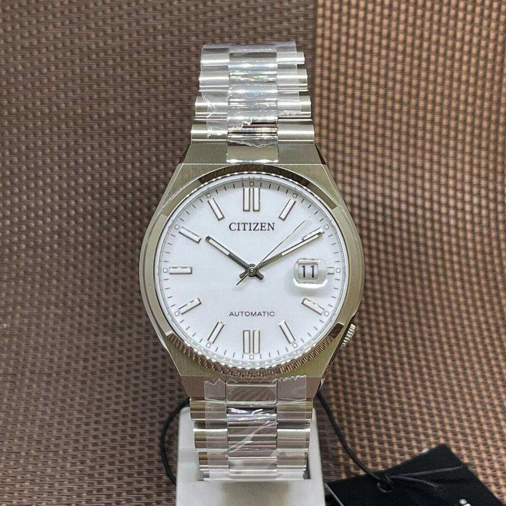 Buy Shop Citizen Tsuyosa Automatic White Dial Silver Steel Strap Watch For Men - NJ0150-81A USA Online