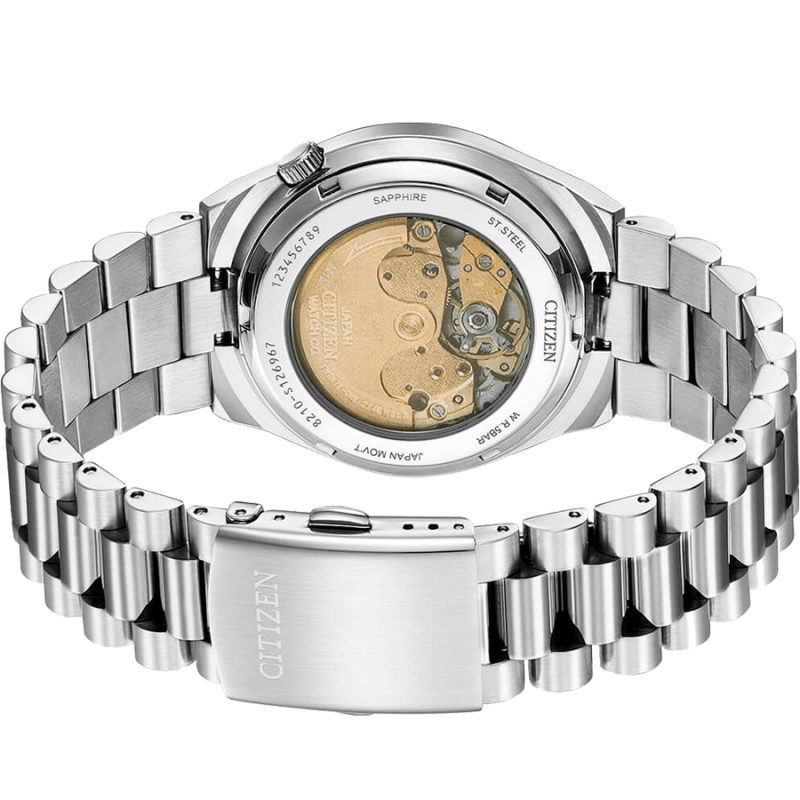 Buy Shop Citizen Tsuyosa Automatic White Dial Silver Steel Strap Watch For Men - NJ0150-81A USA Online