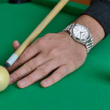 Buy Shop Citizen Tsuyosa Automatic White Dial Silver Steel Strap Watch For Men - NJ0150-81A USA Online