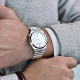 Buy Shop Citizen Tsuyosa Automatic White Dial Silver Steel Strap Watch For Men - NJ0150-81A USA Online