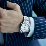 Buy Shop Citizen Tsuyosa Automatic White Dial Silver Steel Strap Watch For Men - NJ0150-81A USA Online