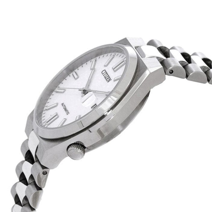Buy Shop Citizen Tsuyosa Automatic White Dial Silver Steel Strap Watch For Men - NJ0150-81A USA Online