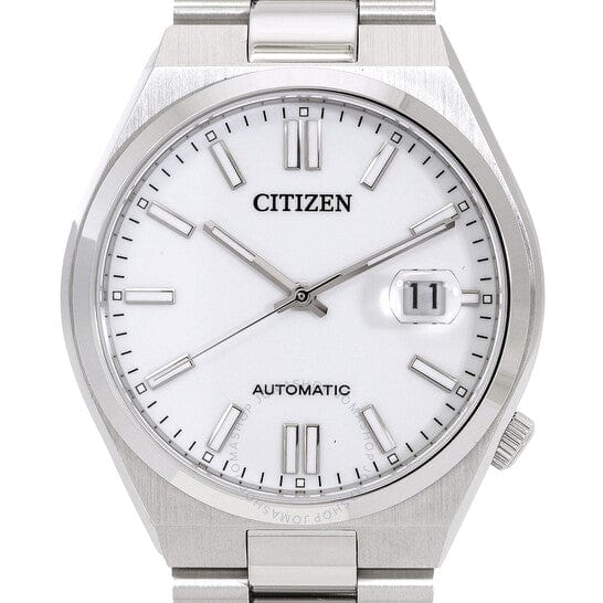 Buy Shop Citizen Tsuyosa Automatic White Dial Silver Steel Strap Watch For Men - NJ0150-81A USA Online