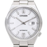 Buy Shop Citizen Tsuyosa Automatic White Dial Silver Steel Strap Watch For Men - NJ0150-81A USA Online