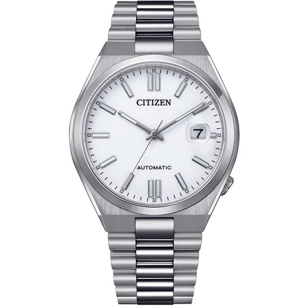 Buy Shop Citizen Tsuyosa Automatic White Dial Silver Steel Strap Watch For Men - NJ0150-81A USA Online