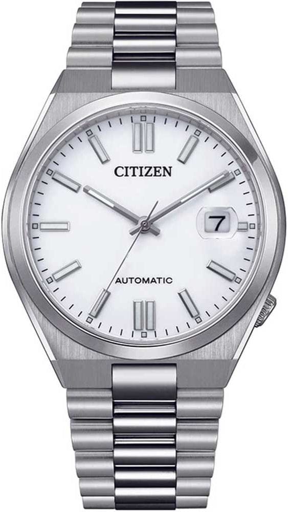 Buy Shop Citizen Tsuyosa Automatic White Dial Silver Steel Strap Watch For Men - NJ0150-81A USA Online