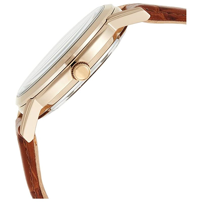 Buy Shop Citizen Eco Drive Multi Function Day & Date Black Dial Brown Leather Strap Watch For Men - AO9003-08E USA Online