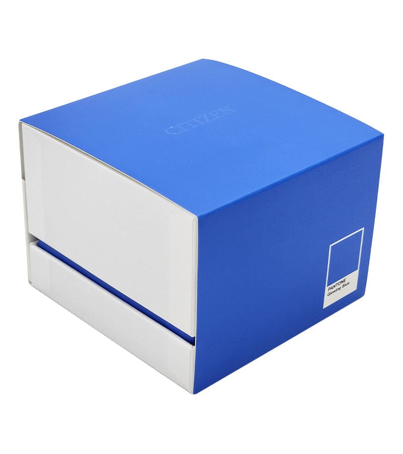 Buy Shop Citizen x Pantone Automatic Blue Dial Silver Steel Strap Watch For Men - NJ0158-89L USA Online