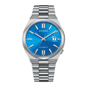 Buy Shop Citizen x Pantone Automatic Blue Dial Silver Steel Strap Watch For Men - NJ0158-89L USA Online