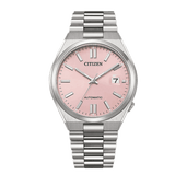 Buy Shop Citizen x Pantone Automatic Dreamy Pink Dial Silver Steel Strap Watch For Men - NJ0158-89X USA Online