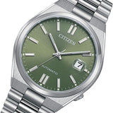 Buy Shop Citizen x Pantone Automatic Peaceful Green Dial Silver Steel Strap Watch For Men - NJ0158-89Z USA Online